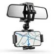 360° Car Rearview Mirror Phone Holder - Anti-Shake - 1