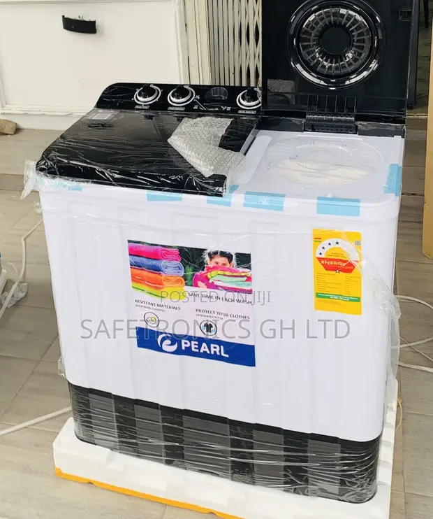 Pearl 12kg TopLoad Twin Tub Semi-Automatic Washing Machine - 1