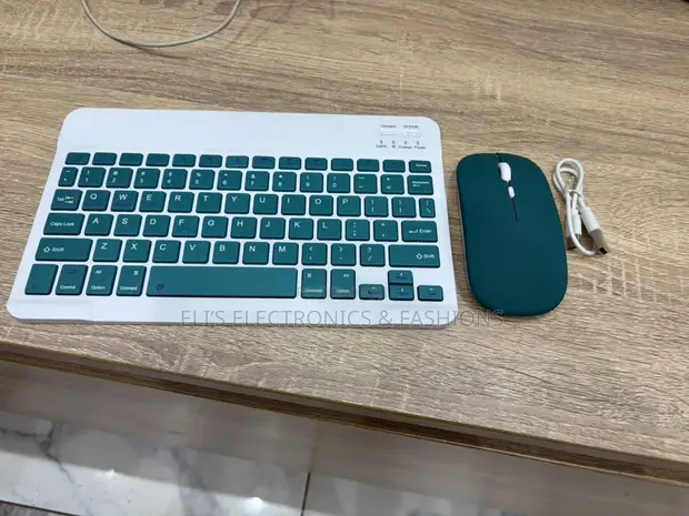 Ultra Slim Wireless Bluetooth Keyboard and Mouse - 1