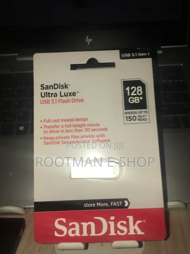 SanDisk Ultra Luxe USB 3.1 Flash Drive 128GB - 1