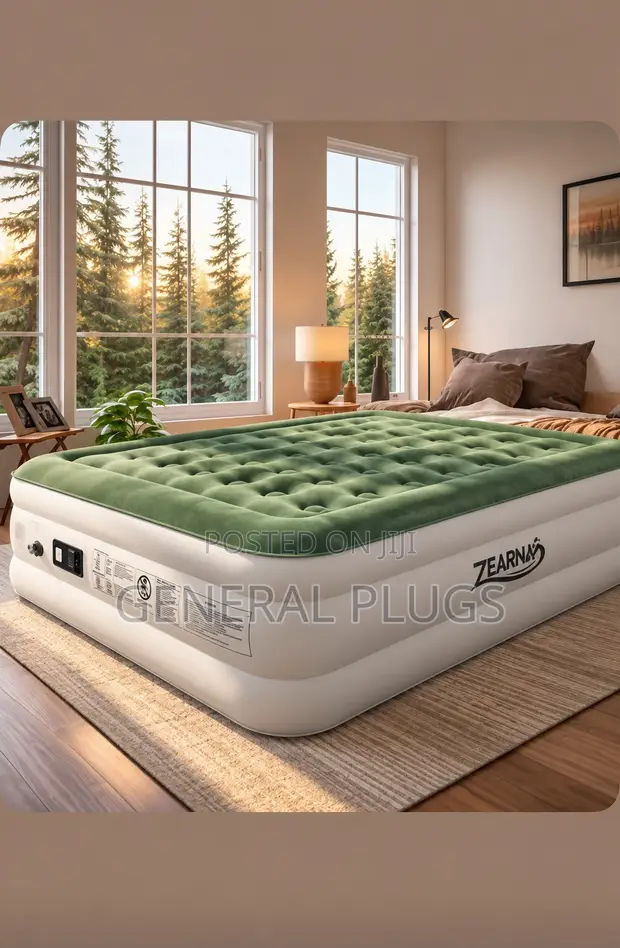 Royal Comfort Inflatable Air Mattress with Automatic Pump - 1