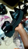Brand New Ravel Black Platform Sandals - UK 6 - 2