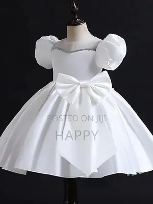 George White Dress for Girls