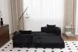 Luxury 4-in-1 Compressed Sofa Bed | Modern Velvet Sofa - 2