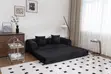 Luxury 4-in-1 Compressed Sofa Bed | Modern Velvet Sofa - 4