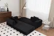 Luxury 4-in-1 Compressed Sofa Bed | Modern Velvet Sofa - 5