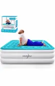 Royal Comfort Heavy Duty Luxury Double Air Mattress with Inbuilt Pump - 2