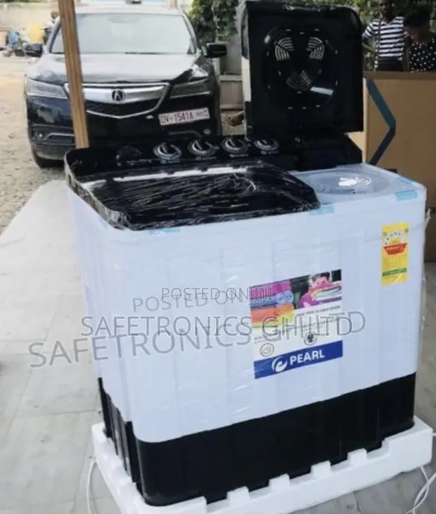 Pearl 11kg Semi-Automatic Top Load Washing Machine - 1