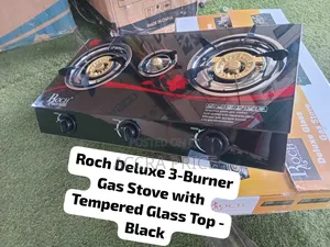 Roch 3-Burner Gas Stove Deluxe Edition