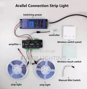 Sequential Chasing LED Strip Light (24V)