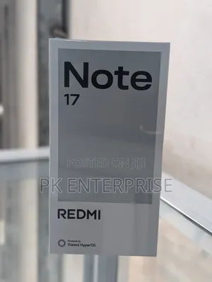 New Xiaomi Redmi Note 17 256GB Black
