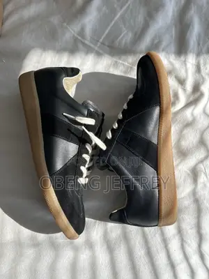 Maison Margiela Black/Sole Brown Sneakers