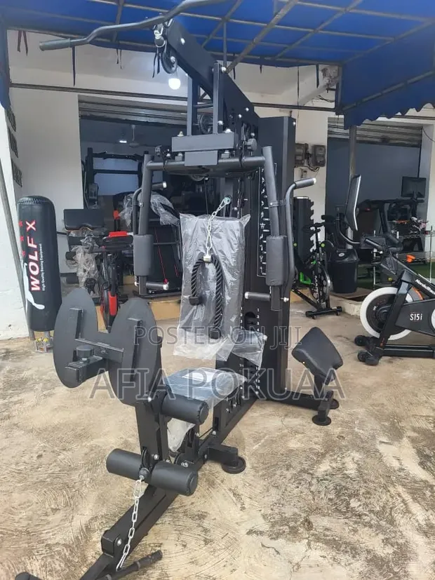 Black Mountain Multi Station Gym Machine - 1