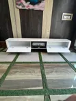 Bluetooth TV Stand with Electric Fire Flame - 2
