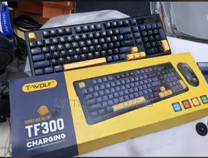 Original T-Wolf TF300 Wireless Gaming Keyboard and Mouse Combo