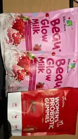 Wins Town Beauty Glow Milk - Strawberry Flavor - 3