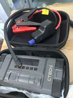 Ctechi Power Bank Car Battery Kicker & Tyre Pump