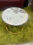 Royal Comfort Round Center Table - Gold - 3