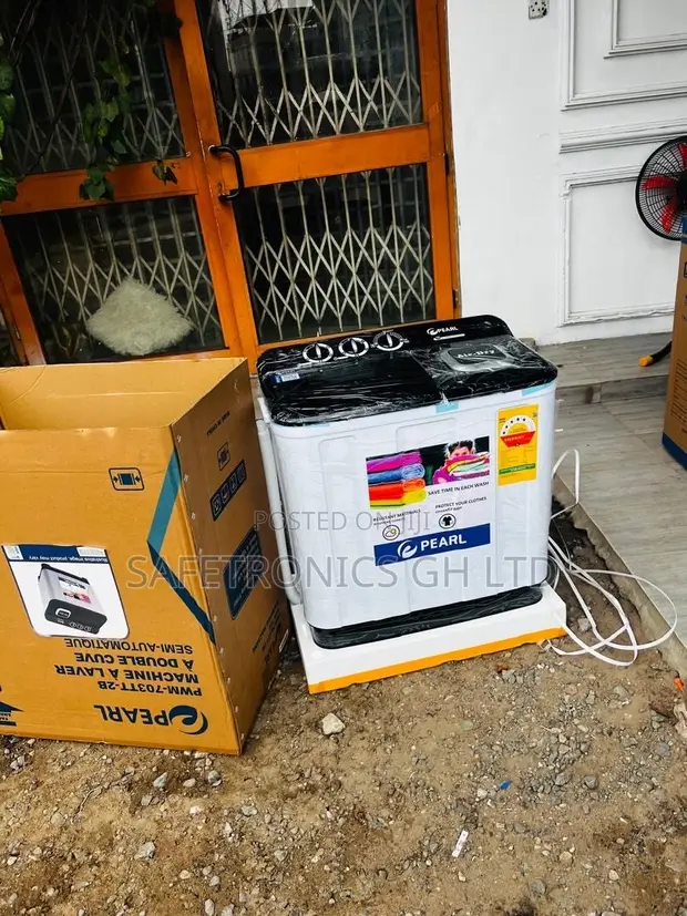 Brand New Pearl 7kg Twin Tub Semi-Automatic Washing Machine - 1