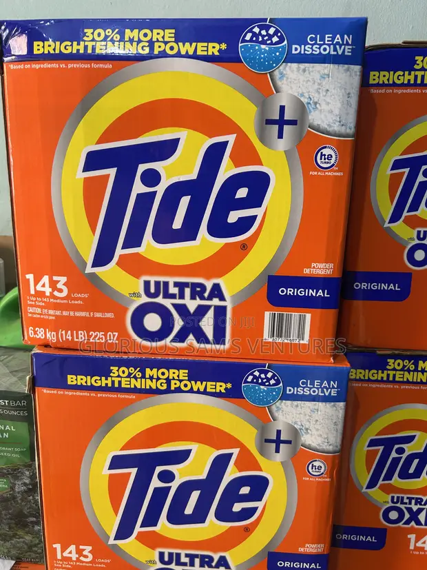Tide Ultra Oxi Laundry Detergent 6.38 Kg - 1