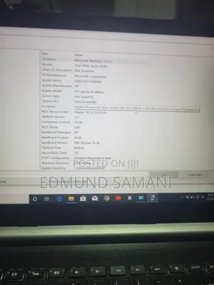 HP 14-dq1025cl Laptop - Intel Pentium, 64GB RAM, 48GB eMMC