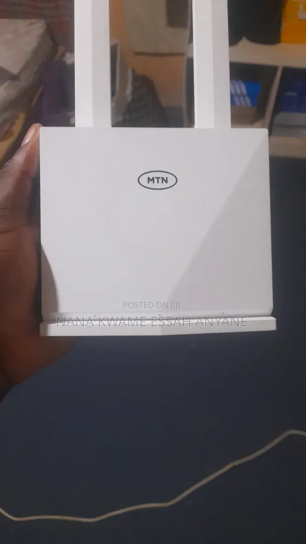 ZTE WiFi Router with UPS and LAN Cable - 1