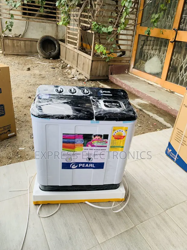 Pearl 7kg Twin Tub Semi-Automatic Washing Machine PWM-70TT - 1