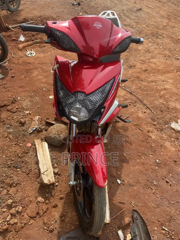Apsonic AP110-3A 2025 Red Motorcycle - 1