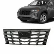 Hyundai Tucson 2022-2023 Front Bumper Cover Chrome Grille Assembly - 1
