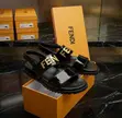 Fendi Black Patent Leather Sandals - 2