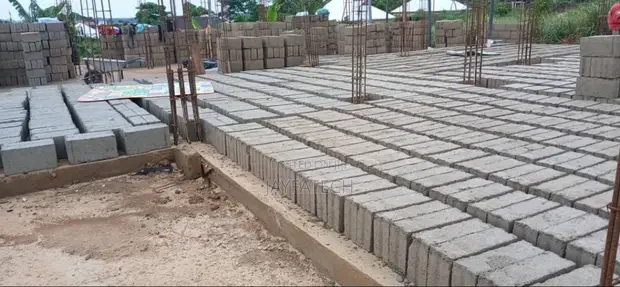 High-Strength Concrete Blocks - On-Site Production - 1