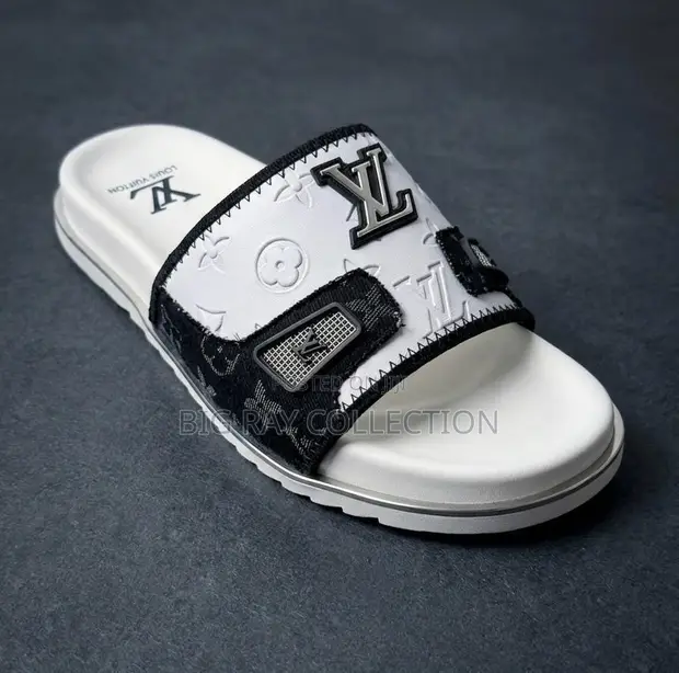 Louis Vuitton Solid Slides - 1