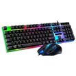 T315 Professional LED Wired Gaming Keyboard and Mouse Combo - 5
