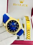 Rolex Watch Set with Bracelet and Box - 4