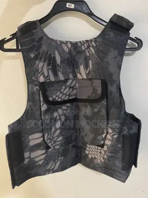 Tactical Security Vest - Black, Size M