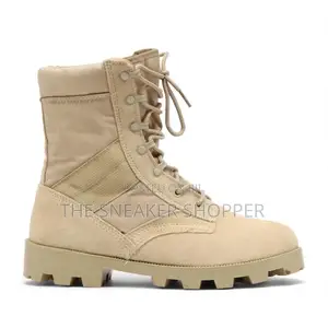 Desert Tan Tactical Combat Boots - Military Jungle Boot