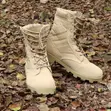Desert Tan Tactical Combat Boots - Military Jungle Boot - 2
