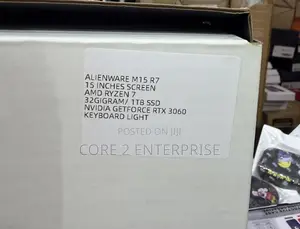 Alienware M15 R7 Laptop - 32GB RAM, AMD Ryzen 7, 1TB SSD