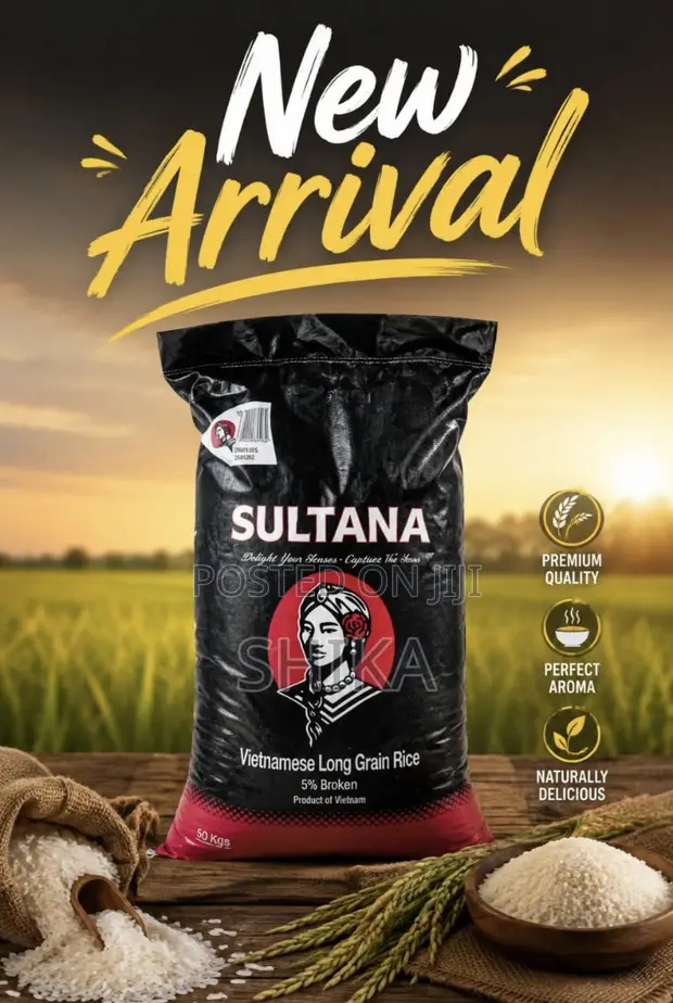 Premium Sultana Rice - 50kg - 1