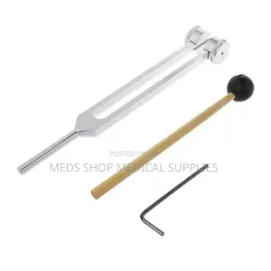 128Hz Tuning Fork with Striker