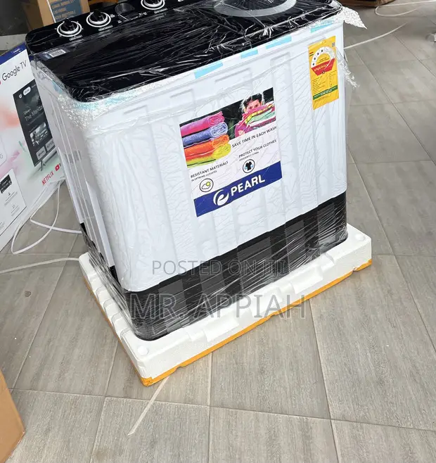 Brand New Pearl 12kg Twin Tub Washing Machine - 1