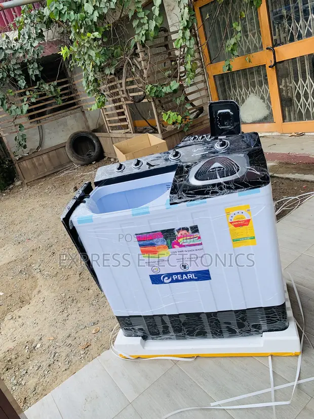 Pearl 15kg Semi-Automatic Twin-Tub Washing Machine - 1