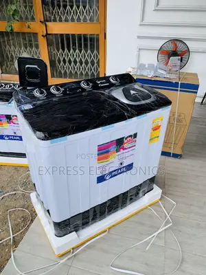 Freestanding Pearl 15kg Washing Machine Twin-Tub Top-Load