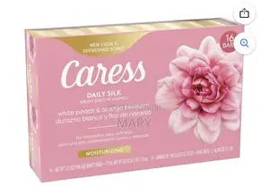 Caress Bar Soap - 16 Pieces
