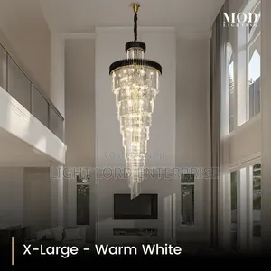 Eagle Feather 700mm x 2100mm Chandelier
