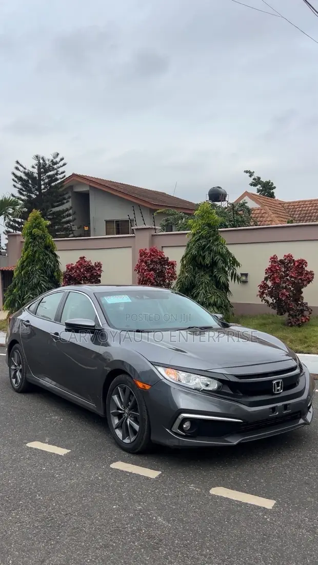 Honda Civic EX Sedan 2019 Gray - 1