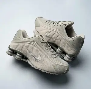 Nike Shox R4 "College Grey/Flat Pewter" Sneakers