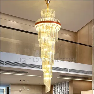 London 9ft Chandelier Light 700x2100mm