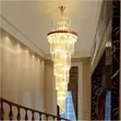 London 9ft Chandelier Light 700x2100mm - 2