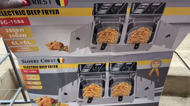 Silver Crest 12L Double Deep Fryer - 1